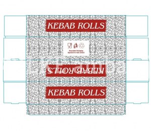 Kebab Rolls Boxes