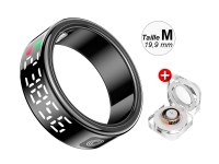 Bague Connectée Avec Écran LED - Multisports - Bluetooth 5.1 - Étanche IP68 - Taille M
