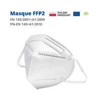 Masques FFP2_ Fabriqué en Pologne - certification européenne