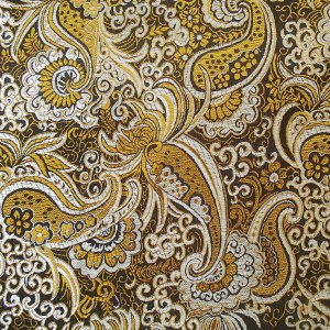 Tissu de brocart au broderie fine - Vente tissus en gros ou moyen quantité (G180)