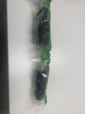 IP54 Fiche male couleur noir et orange