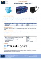 Offre Destockage Masque IIR 99.3% // 1.09 € H.T