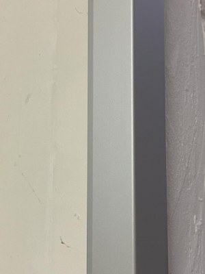 Cornière alu mat 25x25