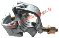 Collier d'échafaudage fixe