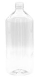Flacon 1L Transparent Ø28 - Cylindrique épaules trapèze 28/410 - ref. SA_FLA_1L_TRP2