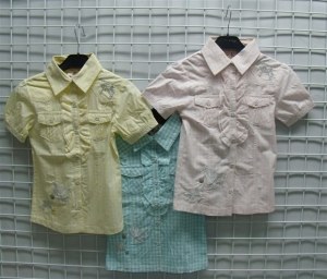 DESTOCKAGE DE CHEMISETTES POUR FILLES A 2.30EUR