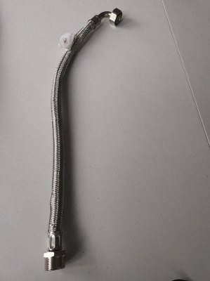 Lot flexible inox coude male ¾ coude ¾ femelle long 500