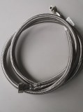FLEXIBLE TRESSE INOX COUDE F1/2 F1/2 long 200mm