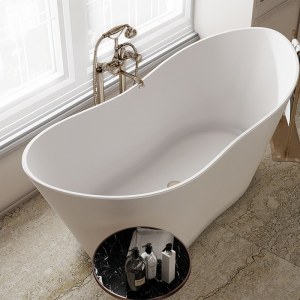 Baignoire céramique/marbre coulé - Stellameubles