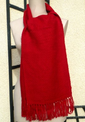 Vente d'un lot de foulard 100% Alpaga du Pérou