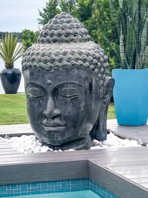 Grossiste Statue Bouddha, Tête de Bouddha, Bouddha Extérieur pierre naturelle, pierre...