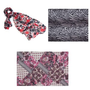 Foulard "Petra" en Polyester - Objet publicitaire AVEC ou SANS logo - Cadeau client -...