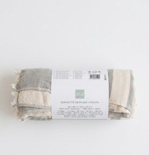 SERVIETTES DE PLAGE FOUTA GENEVIEVE LETHU – 4000 PIÈCES