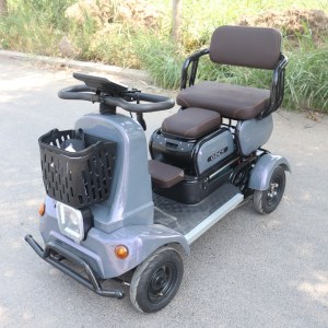 Electric Low-Speed Four-Wheel Vehicle for Elderly, Shopping & Short Trips