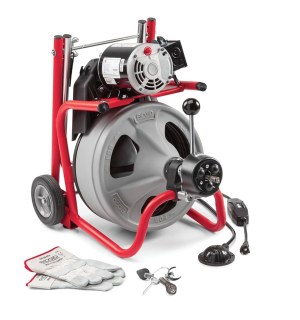 K-400 High Pressure Cleaner High Quality Rigid Drain Cleaning Machine 220V Cold Water...