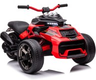 PSTACK 24V Kids All-Terrain 3 Wheel Electric Ride On Motorcycle Battery Powered Vehicle...