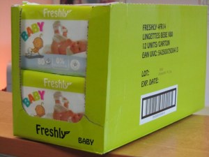 LINGETTES BÉBÉ 80- FRESHLY