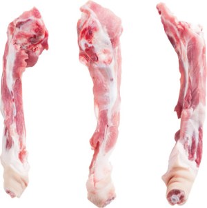 Frozen pork tail bone