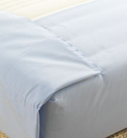 Drap de lit blanc