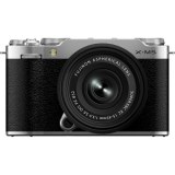 FUJIFILM X-M5 Mirrorless Camera with XC 15-45mm f-3.5-5.6 Lens (Silver)