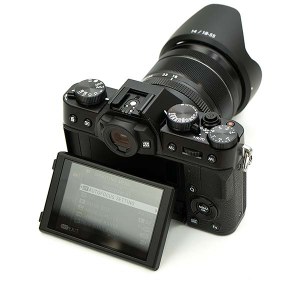 Fujifilm X-T10 camera body black + Fujifilm XF 16mm f2.8 WR
