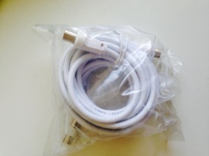 RALLONGES TV 10 METRES, 5 METRES ET 3 METRES + ADAPTATEURS