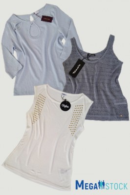 T-shirts et chemisiers pour femmes, destockage