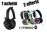 Lot Casques audio réducteur de bruit + 2 offerts