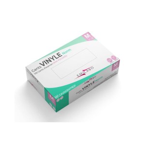 GANTS VINYLES BLANC SANS POUDRE S/ M /L /XL