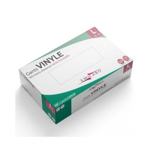 GANTS VINYLES BLANC SANS POUDRE S/ M /L /XL