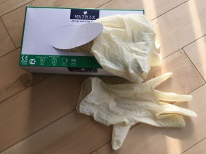 GANTS LATEX jetable à usage unique (100 P par boîtes)