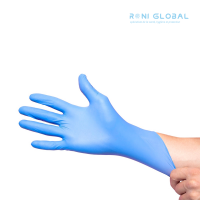 RONI GLOBAL Déstockage protection Boite de gants vinyle non poudré / taille S