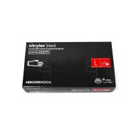 GANT JETABLE NITRILE NON POUDRÉ NOIR T.M / T.L / T.XL