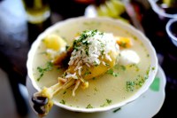 Garbit - poulet satay et riz destination asie sachet express