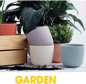 Pot de fleur plastique