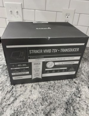 Garmin STRIKER Vivid 7sv Fish Finder GPS With GT52HW-TM Transducer 010-02553-00