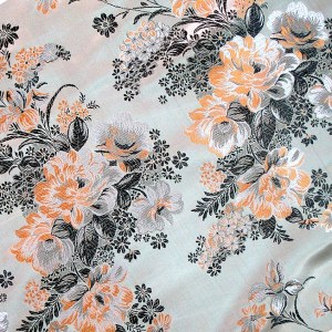 Tissu de brocart au broderie fine - Vente tissus en gros ou moyen quantité (G173)