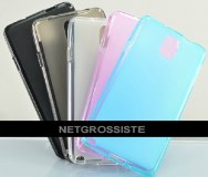 Lot Coques Gel Galaxy Note 3