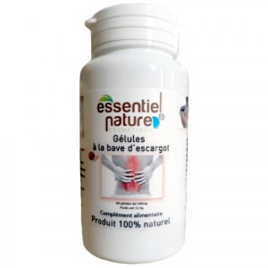Gélules à la bave d'escargot