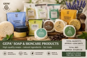 GEPA Soap & Skincare Stock – Complete Lot for €5,000