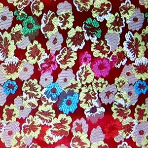 Tissu de brocart au broderie fine - Vente tissus en gros ou moyen quantité (G154)