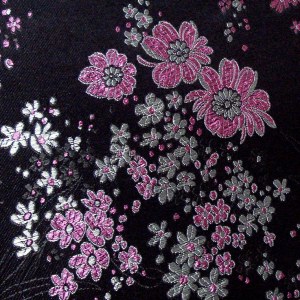 Tissu de brocart au broderie fine - Vente tissus en gros ou moyen quantité (G112)