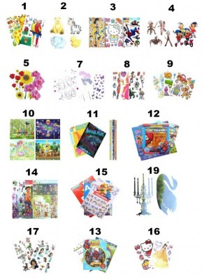 Stickers licences (officielles) et autres, grand choix de références