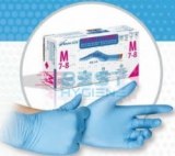 Gant vinyle et gant nitrile