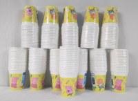 Lot de 12 Paquets de 15 gobelets 200 ml Peppa Pig neuf