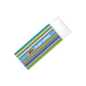 BIC Plast-Office Gommes Blanches - Boîte de 20