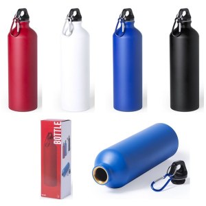 Gourde "Delby" en Aluminium - Objet publicitaire AVEC ou SANS logo - Cadeau client - Gi...