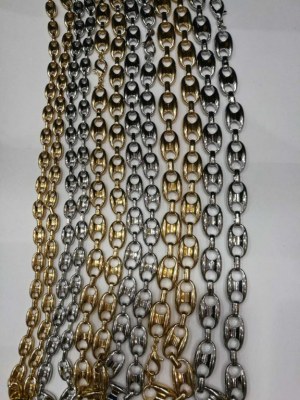 Déstockage des Colliers,Bracelet en couleur plaqué (Grains de café)