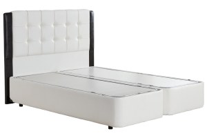 Lit Coffre LUNA Sommier Relevable 140x190 ou 160x200