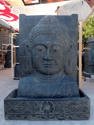 Grossiste Statue Bouddha, Tête de Bouddha, Bouddha Extérieur pierre naturelle, pierre...